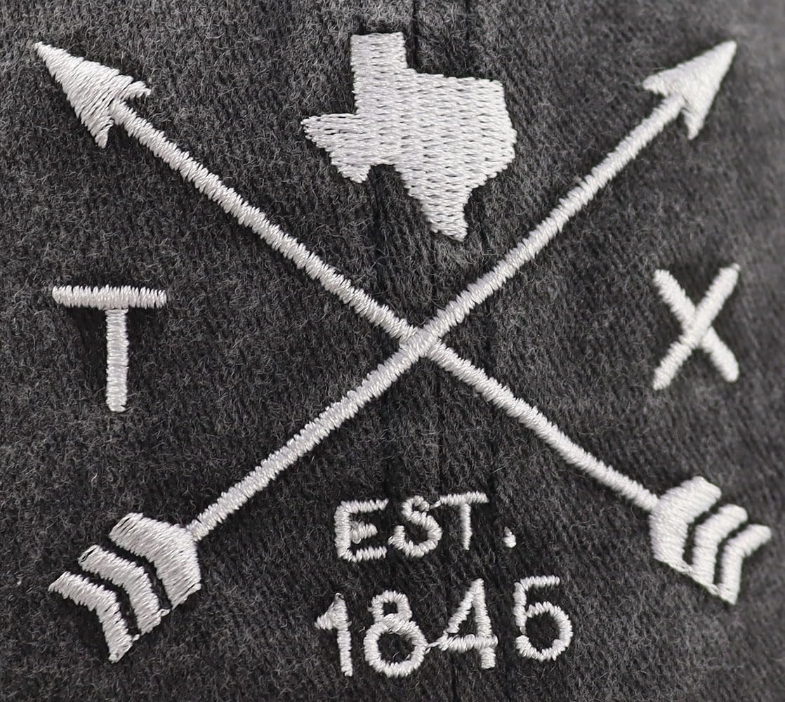 US, Texas, New York, California Hat for Men Women, Adjustable Cotton Embroidered Baseball Cap - Image 4