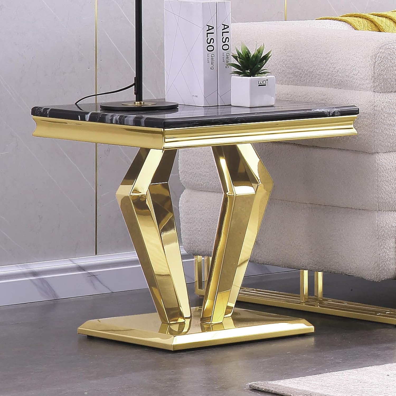 jajaplus Modern Side Tables Living Room Small Accent Table