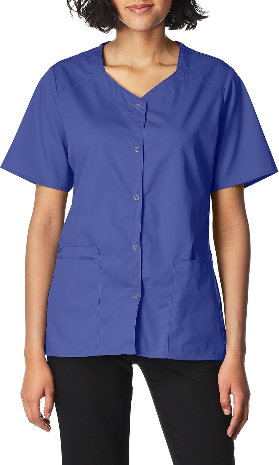 WonderWink Women's Wonderwork Short Sleeve Snap Jacket