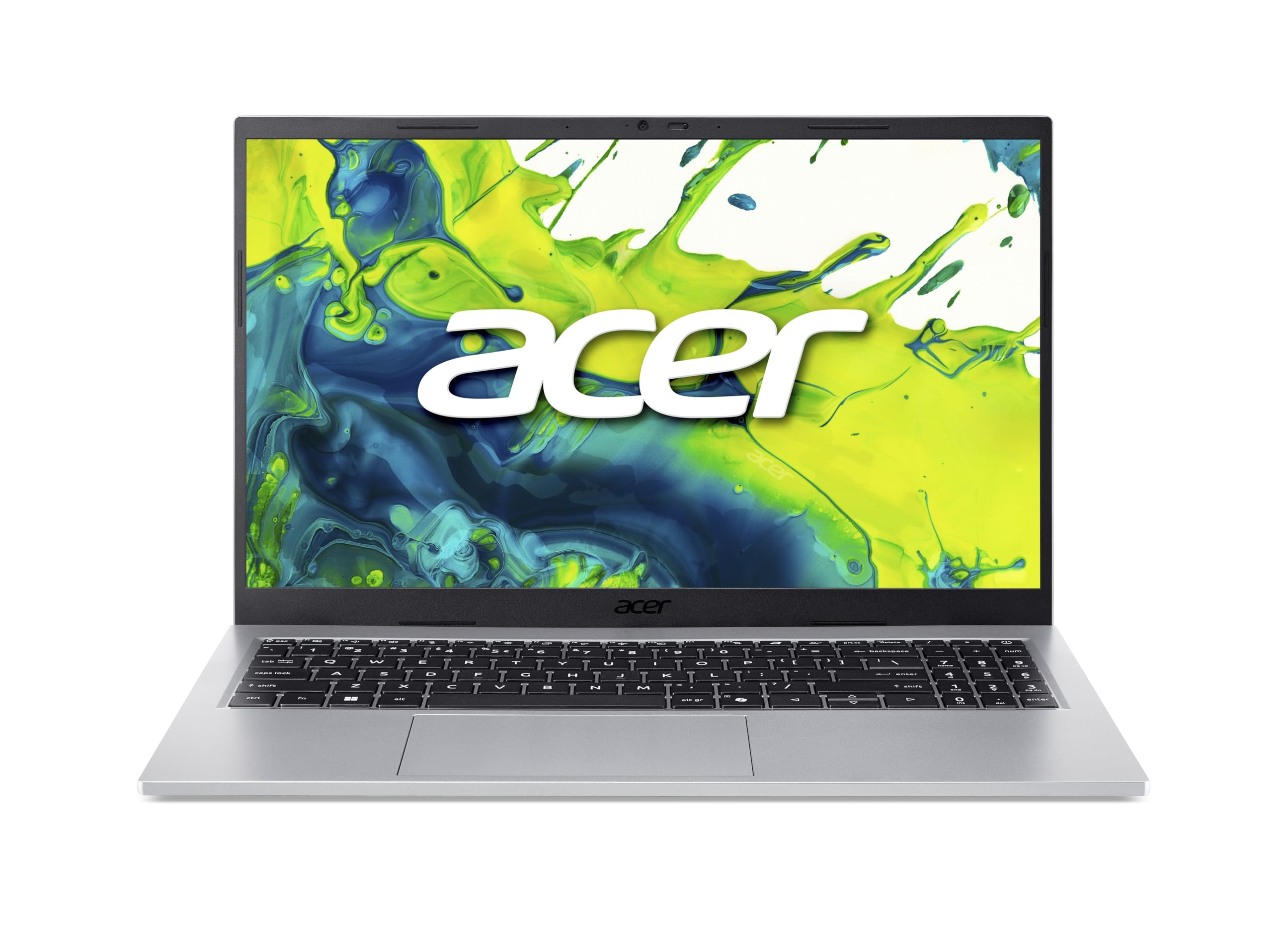 Acer Aspire Go 15 Laptop – 15,6'' FHD IPS, Core i5-120U, 16 GB RAM, 512 GB SSD, Windows 11, QWERTZ, Silber