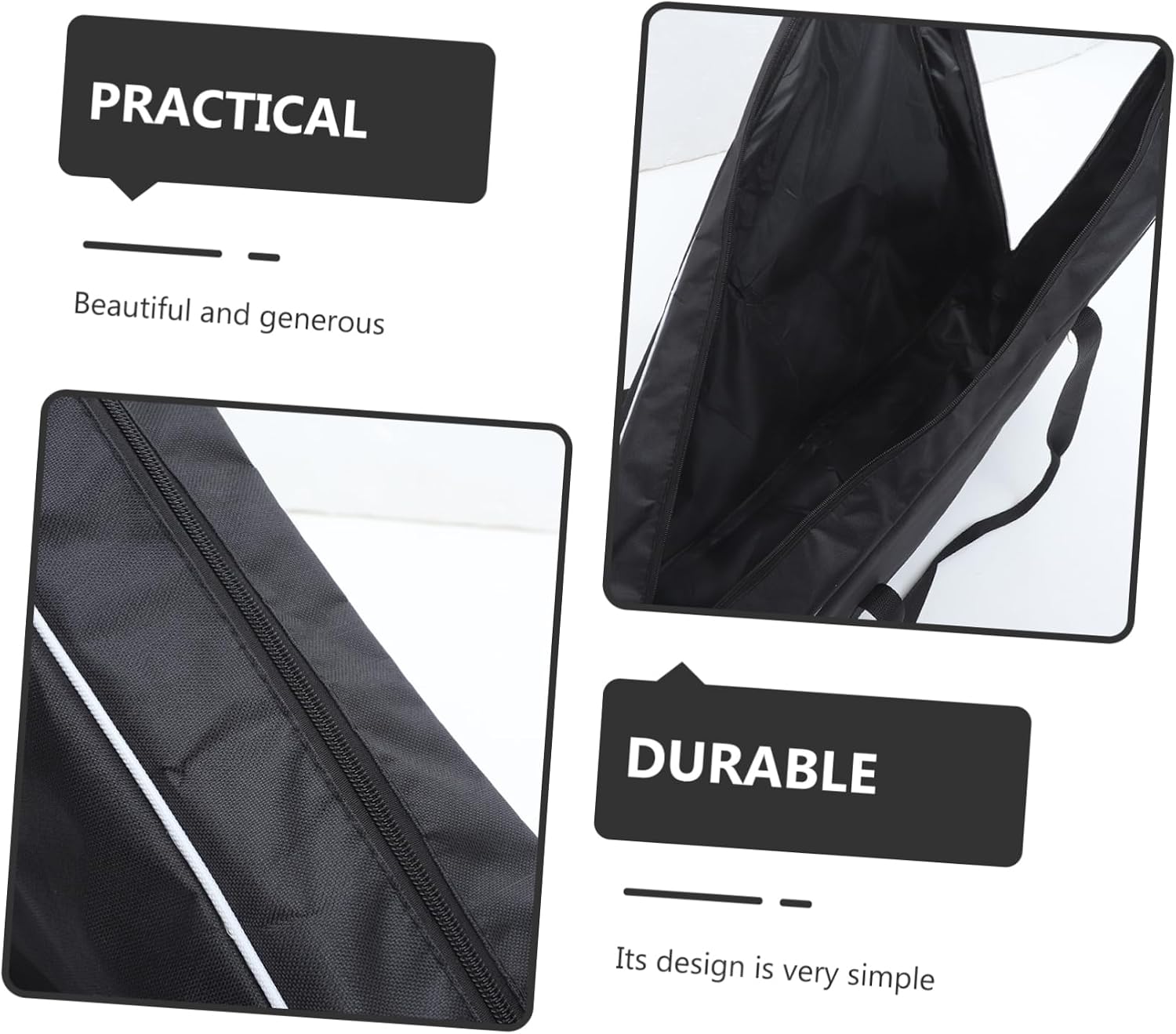 ibasenice Lyre Harp Bag Carry Bag for Lyre Harp Instrument Storage Pouch Lightweight and Durable