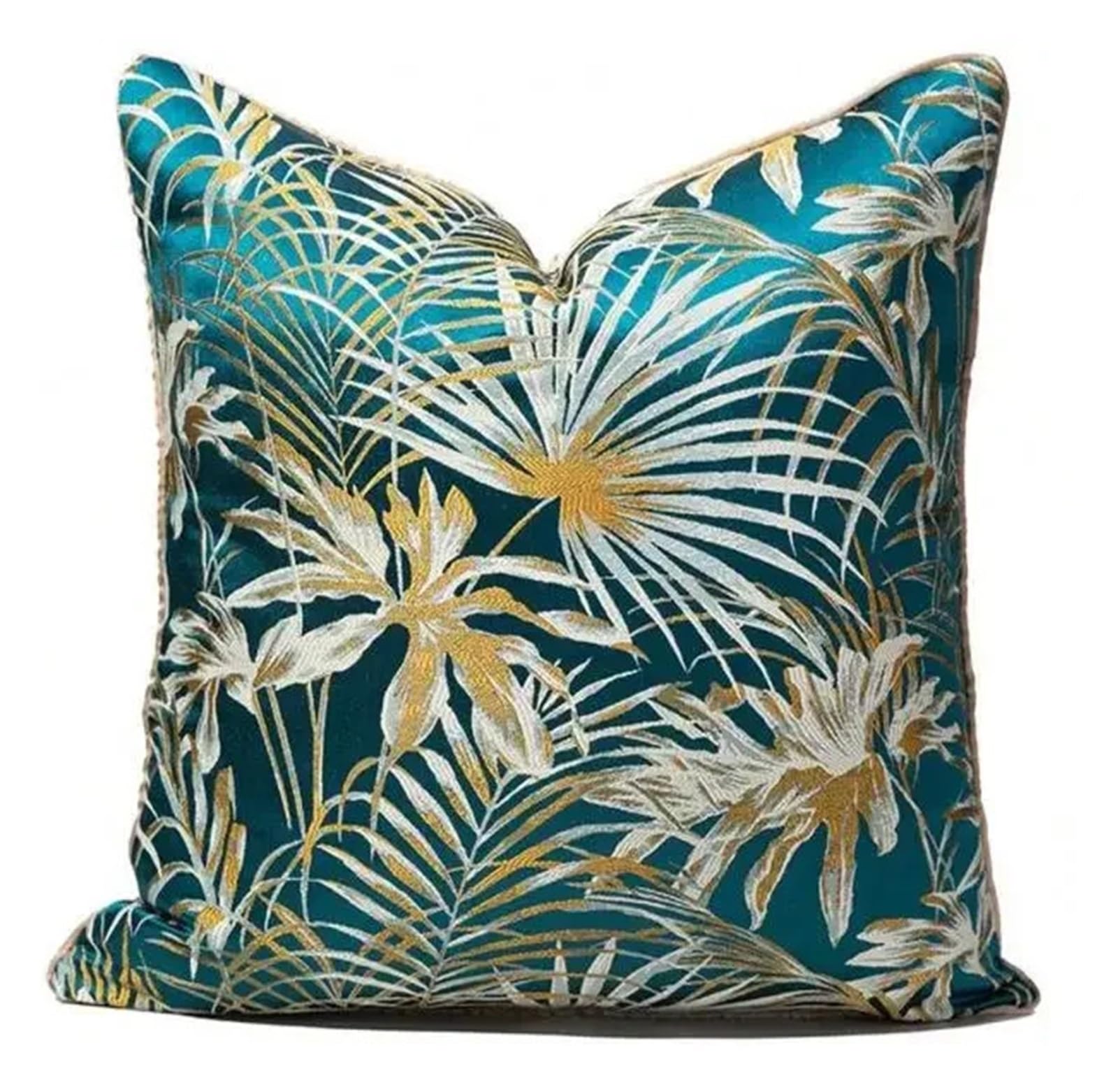 Fgujsur Color01 Cushion Covers Modern Art Green Decoration Sofa Cushion Cover Pillowcase For Living Room Pillow For Bed And(,45X45cm (18X18inch))