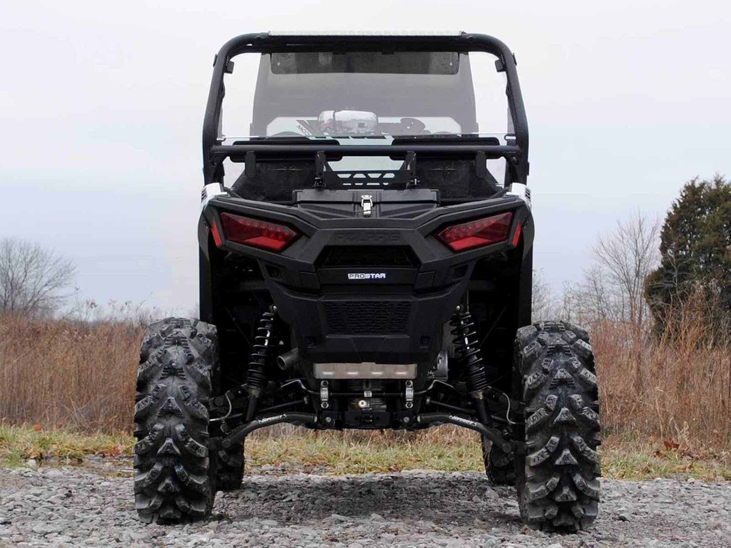 SuperATV Heavy Duty Polaris RZR 900 to 900 S Suspension Conversion Kit (2015-2016) - Black - 1.5" Offset - Includes Rhino Axles, A Arms, Tie Rods, More