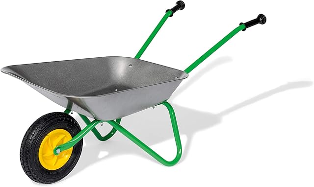 ROLLY TOYS 271757 Wheelbarrow, Green/Grey