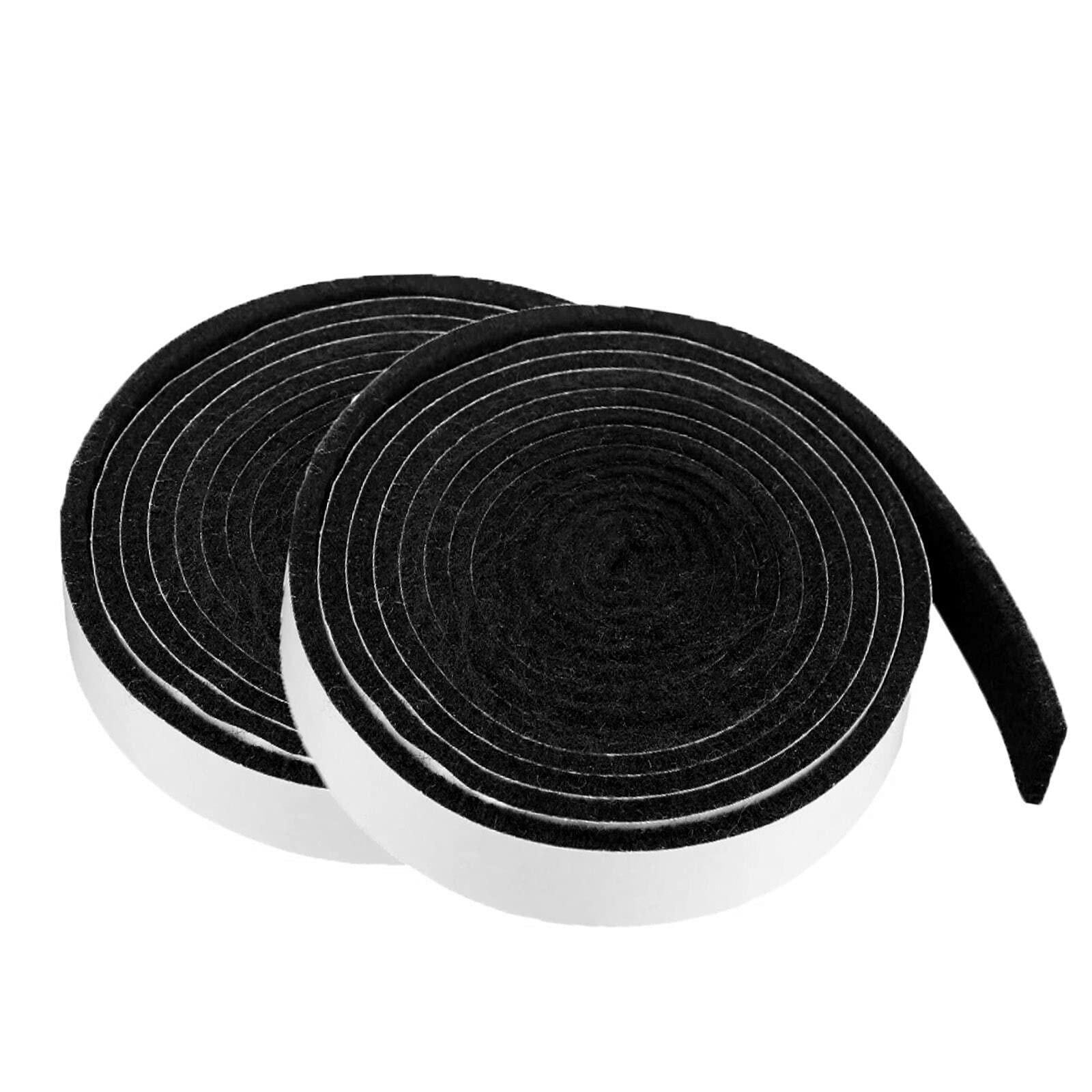 BBQ Gasket Tape Smoke Seal Strip,2 Roll 8.2FT Smoker Tape High Temp Grill Self Stick Leak Proof Gasket,Oven Door Sealing Strip Heat Resistant Smoke Keeping