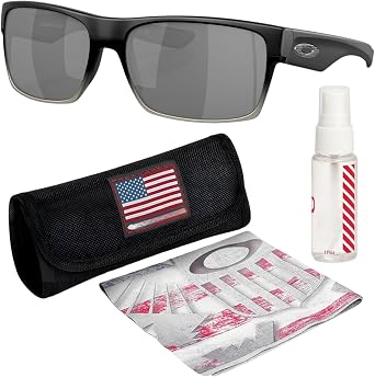 Oakley TWOFACE MACHINIST COLLECTION OO9189 Rectangle Shape Sunglasses With Official Eyewear Kit