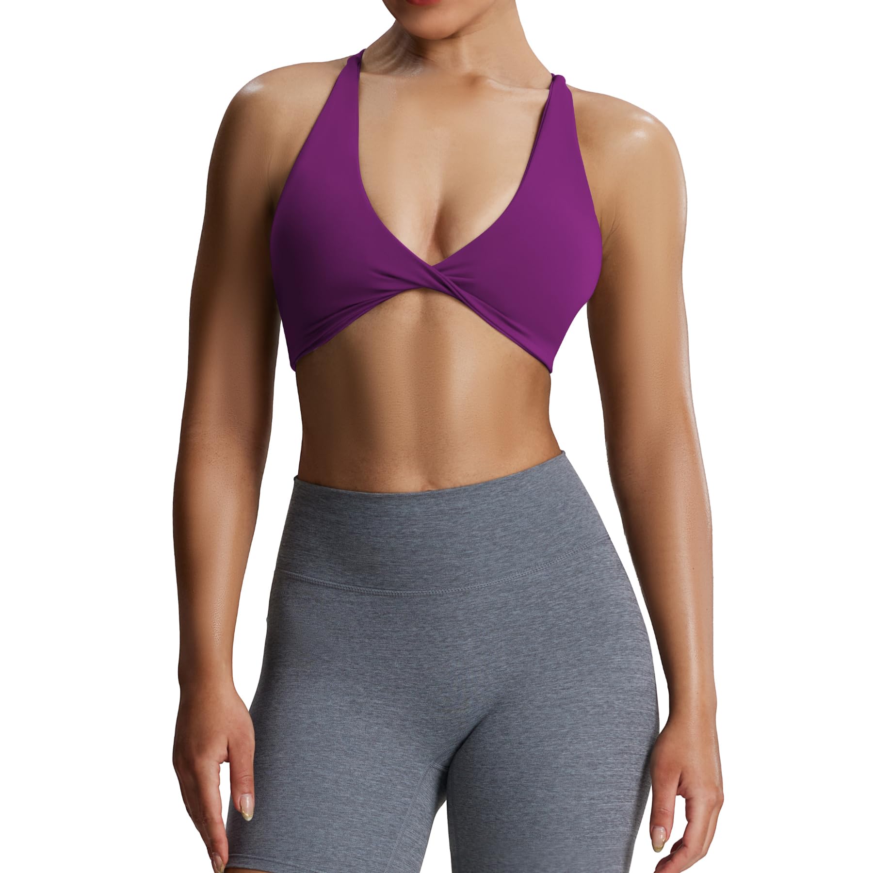 Aoxjox Weich Reggiseno Sportivo Donna (Pacco da 1)