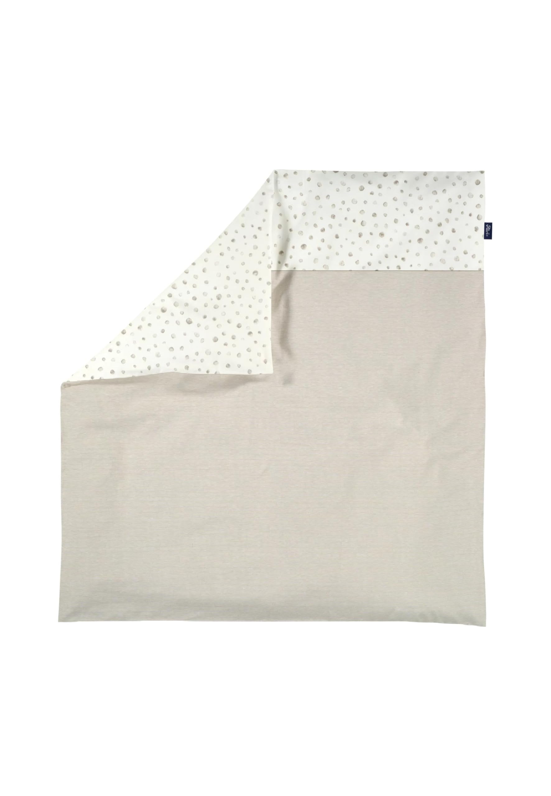Alvi Bettwäsche Baumwolle Aqua Dots - Beige 100x135