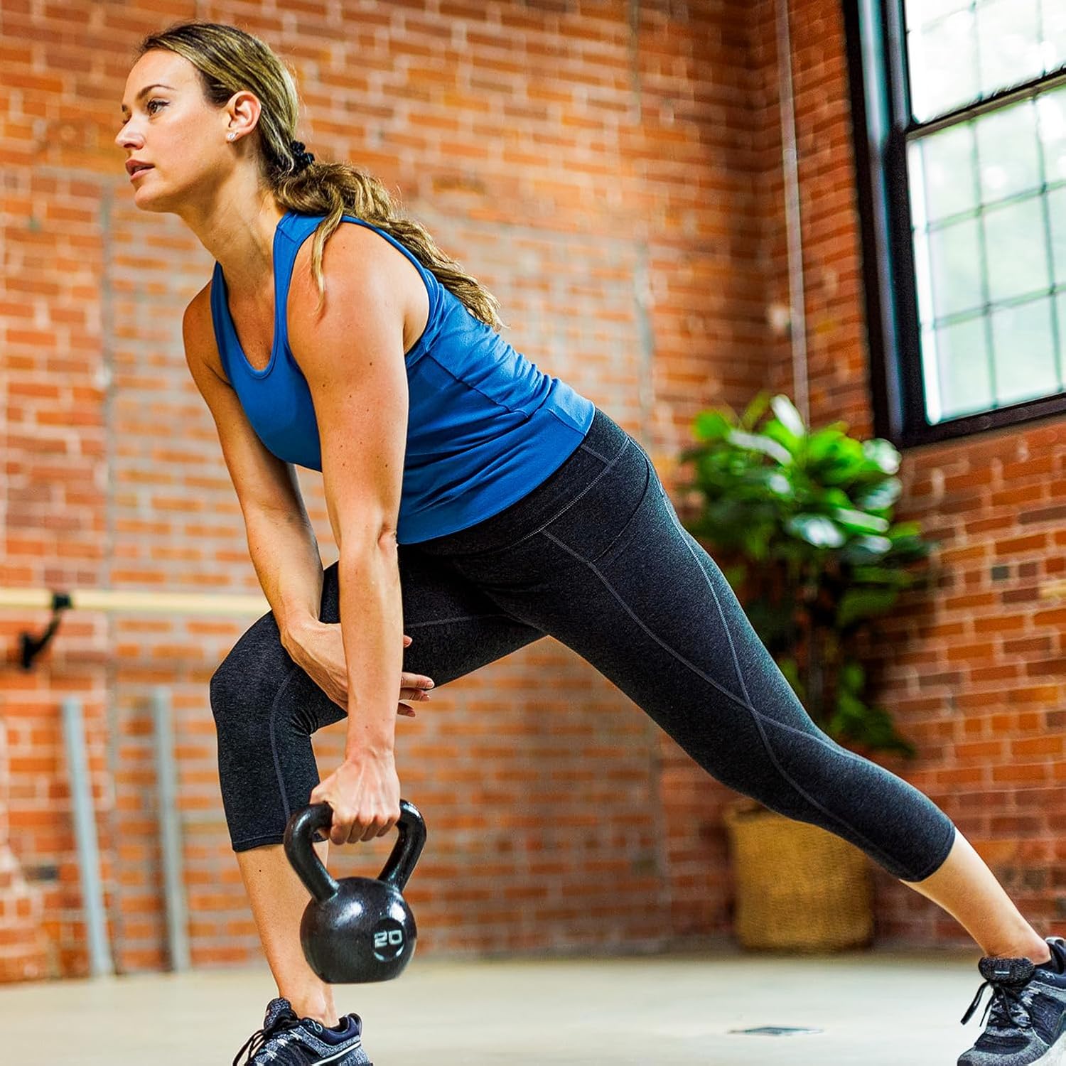 Fishers Finery Womens Ecofabric Active Yoga High Waist Workout Capri - Image 6