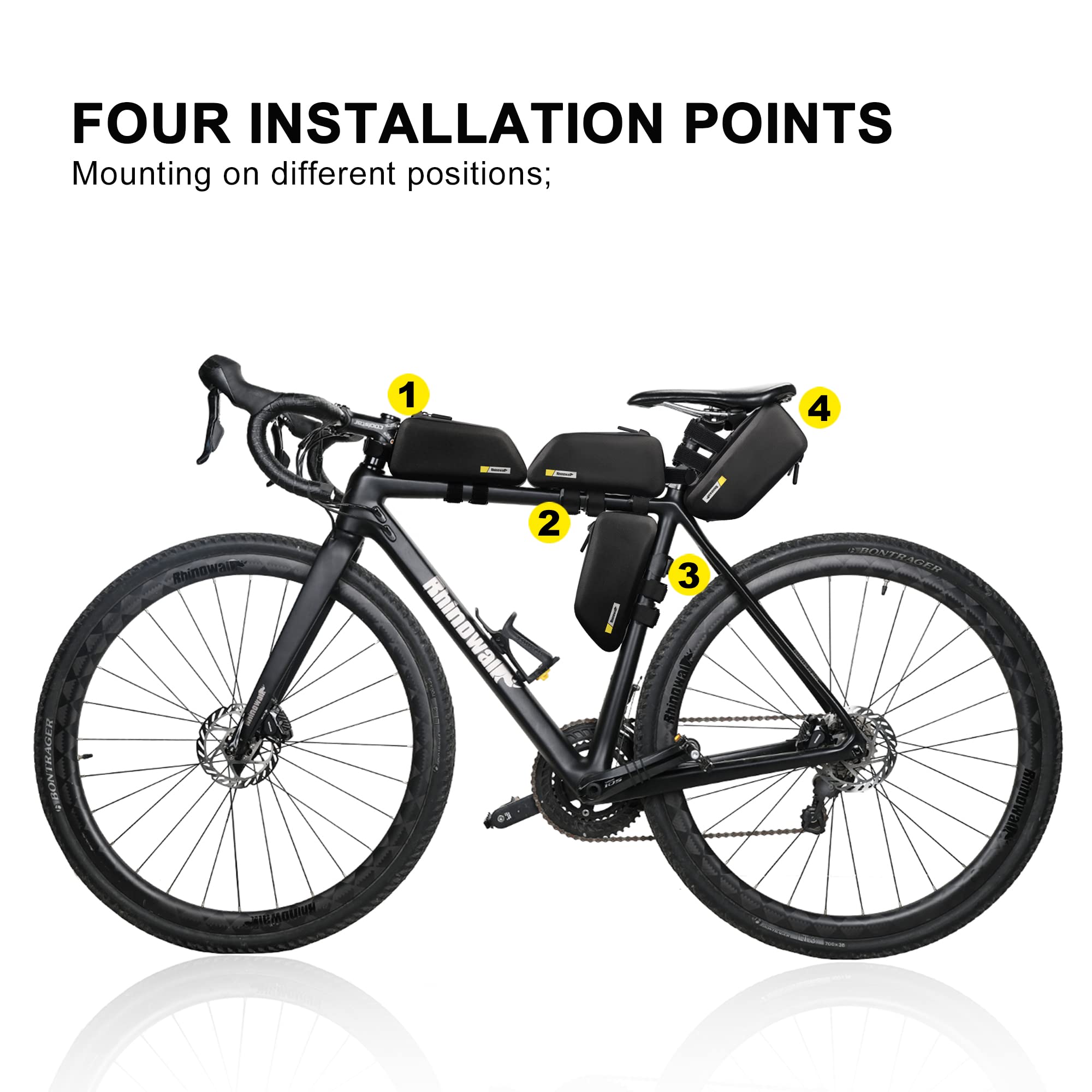 Rhinowalk Fietstas voor MTB/Racefiets Transport - Fietsaccessoires | Fietstassen