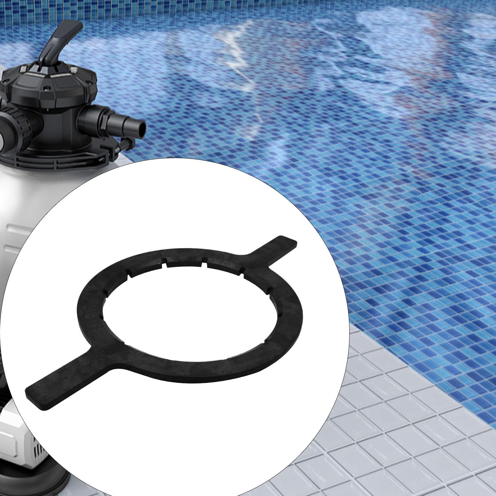 Gralara Llave de Cierre Accesorio de Piscina de Alto Rendimiento para Filtro Y Bomba de Piscina/SPA