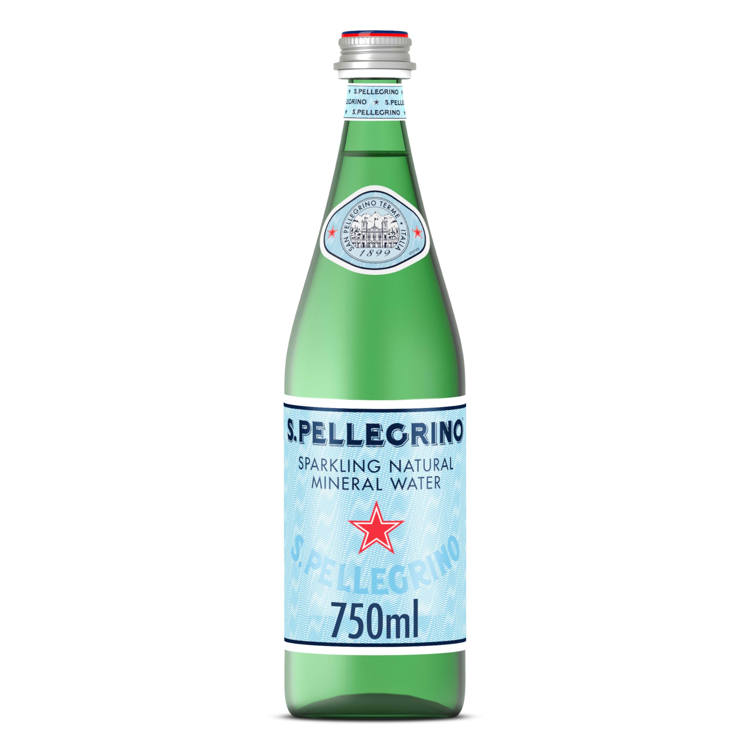 S.Pellegrino Sparkling Natural Mineral Water, 25.4 Fl Oz
