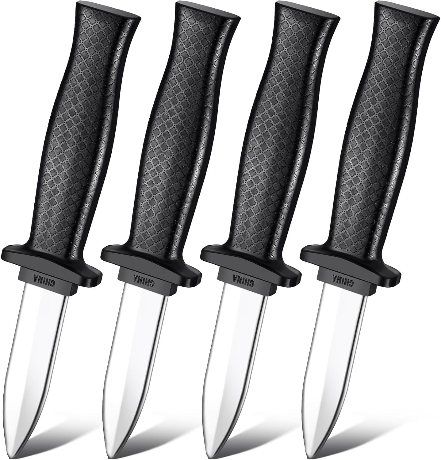 Sumind 4 Pcs Retractable Fake Knife Prop Dagger Magic Toy,Retro Style