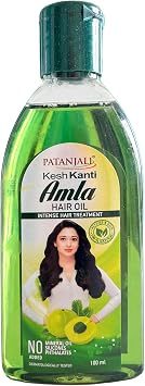 PATANJALI Amla Hair Oil, 3.4 fl oz 100 ml by Patanjali