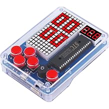 Henakmsl DIY Game Console Soldering Kit Soldering Learning Red