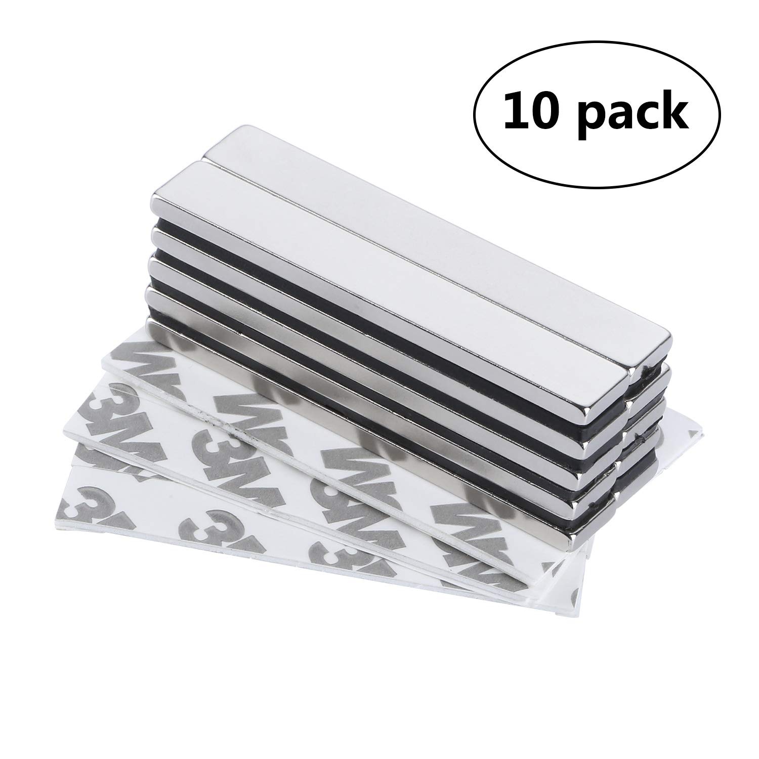 Magnete Wolfpack Neodimio Rettangolare 28x11x3 Mm. (Blister 1 Pezzo - Foto 8