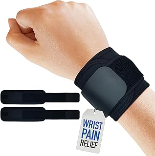 2-Pack Wrist Wraps for Wrist Tendonitis