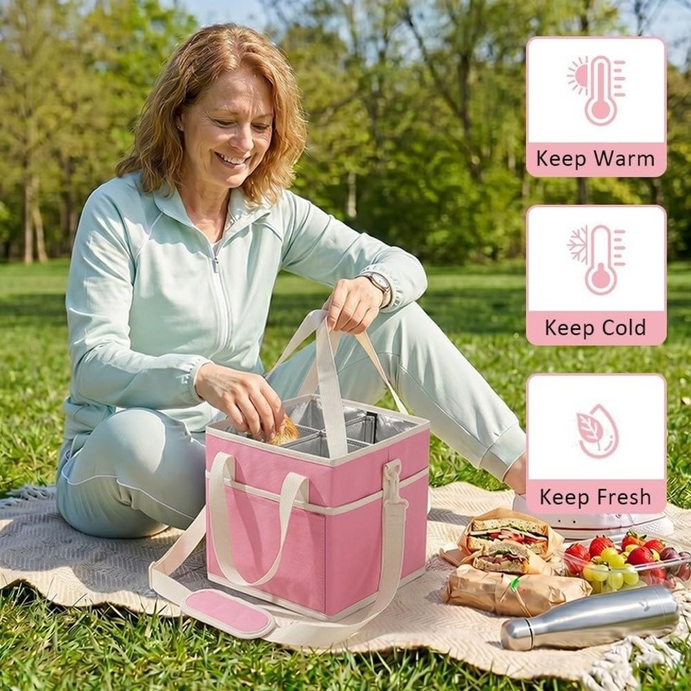 Bolsa Isolante 20x20cm al Agua Exterior Bolsa Isolante 20x20cm(Purple)