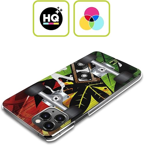 Miniatura 2 de Head Case Designs Reggae Skateboards Hard Back Case Compatible with Apple iPhone 11