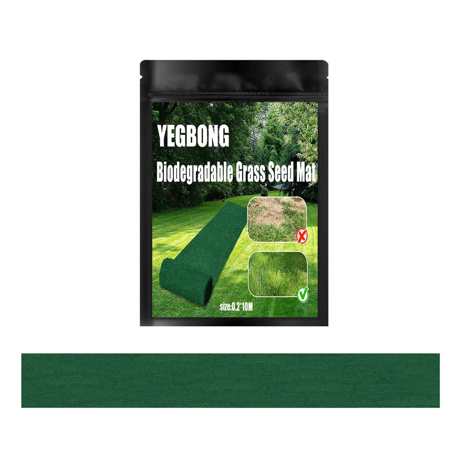 Buy BNNEW Biodegradable Grass Seed Mat Grass Seed and Fertilizer All