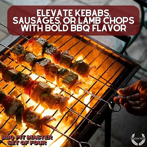 Miniatura 3 de BBQ Pit Master Collection | 4 condimentos gourmet y condimentos para especias | Todo natural | Sin OMG | De origen sostenible | Lote pequeño | Latas