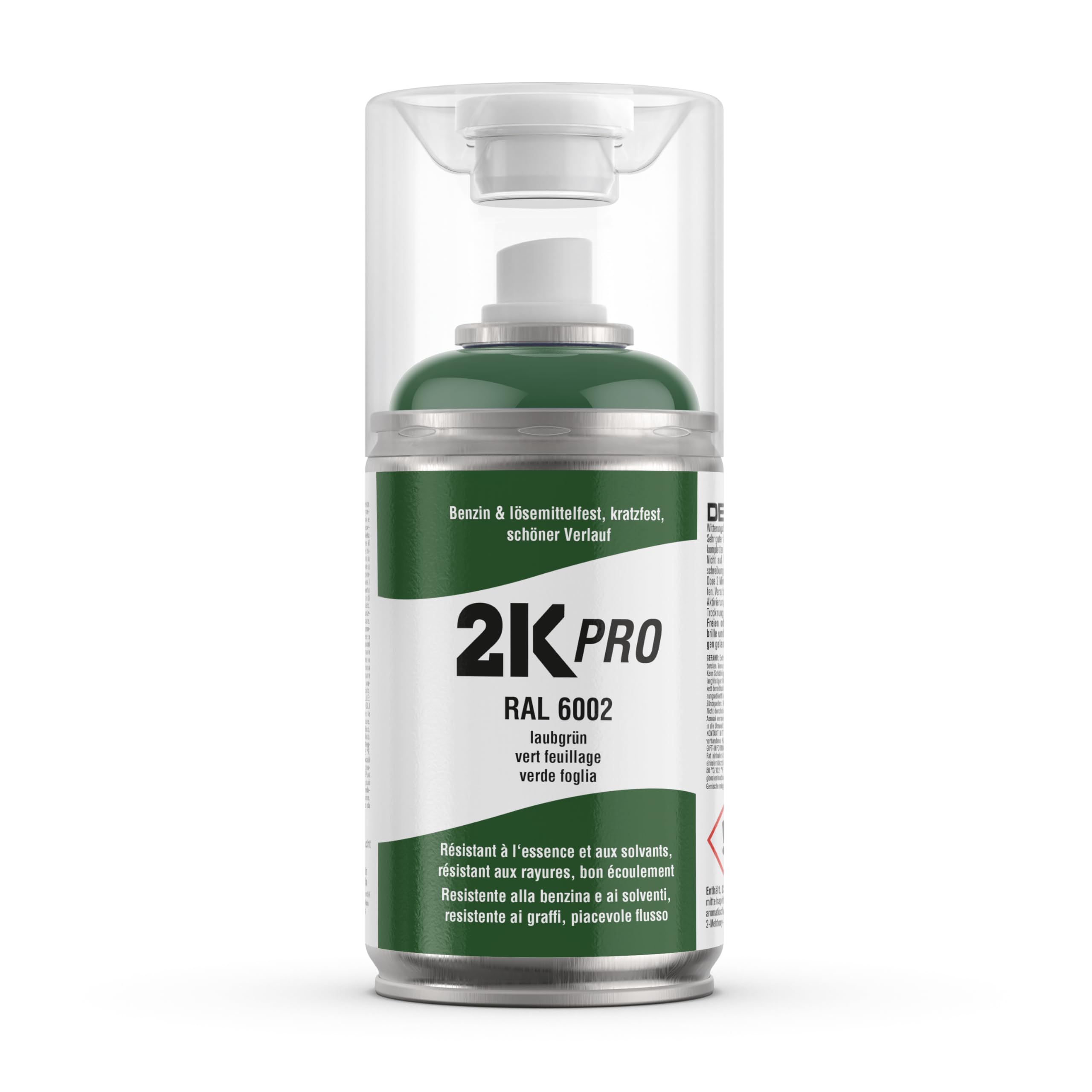 RAL 6002 Laubgrün Lackspray Matt - Autolack Sprühdose 400ml, Made In Germany