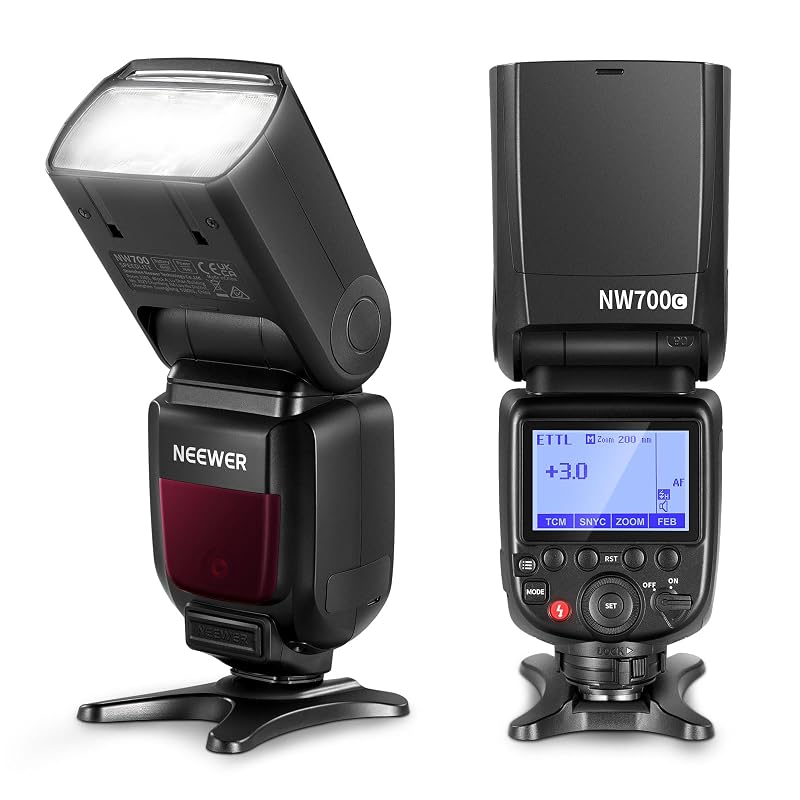 Neewer NW700-C — flash Canon con HSS per congelare il movimento anche in pieno sole