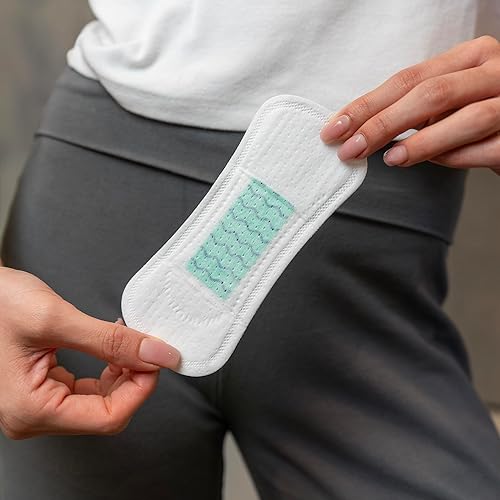 Miniatura 7 de Paquete de 100 protectores a granel para personas sin hogar, hospitales, forros largos para posparto, incontinencia, menstruación a granel envueltos