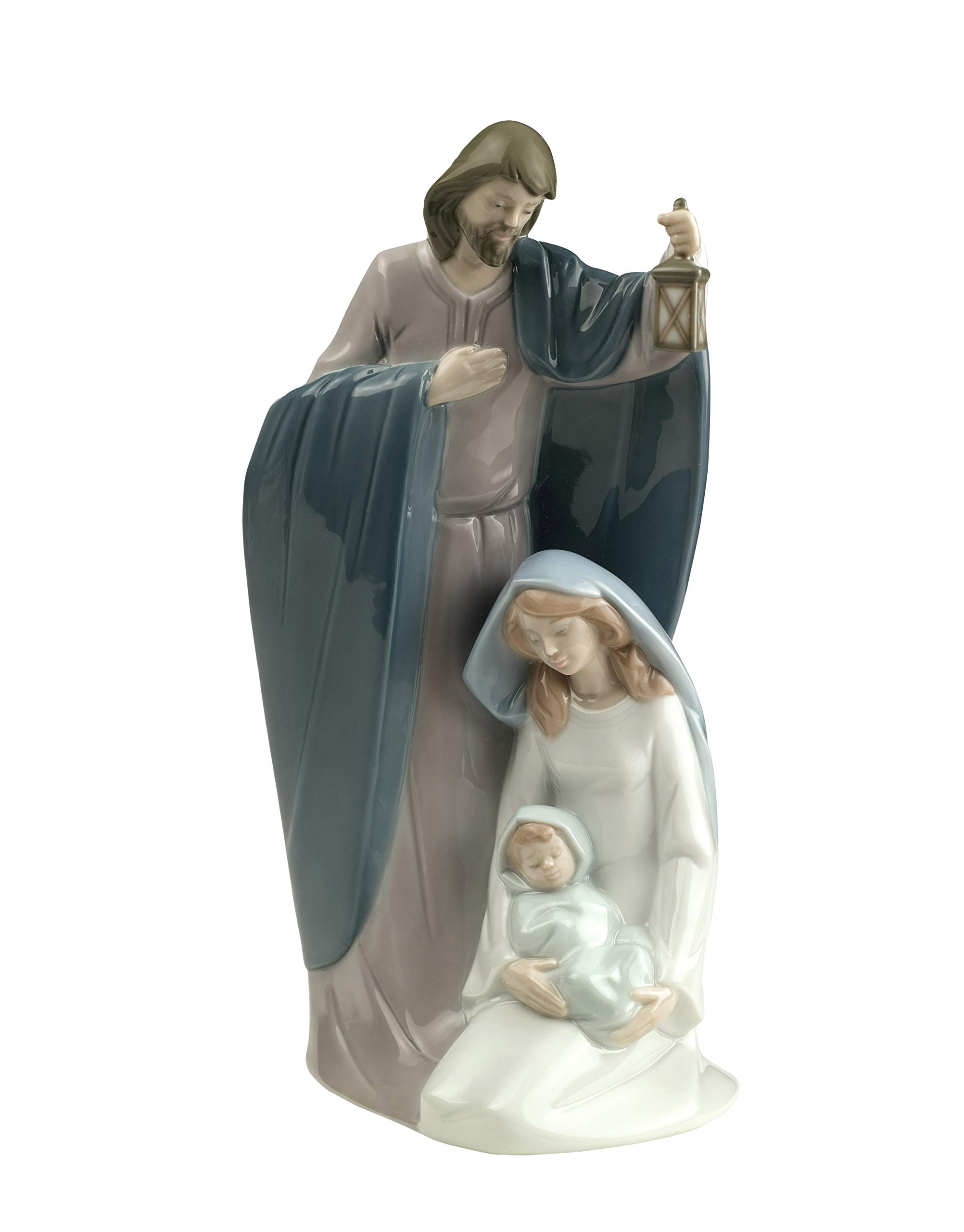 NAO Figura Ha Nacido El Salvador. Nacimiento de Navidad de Porcelana