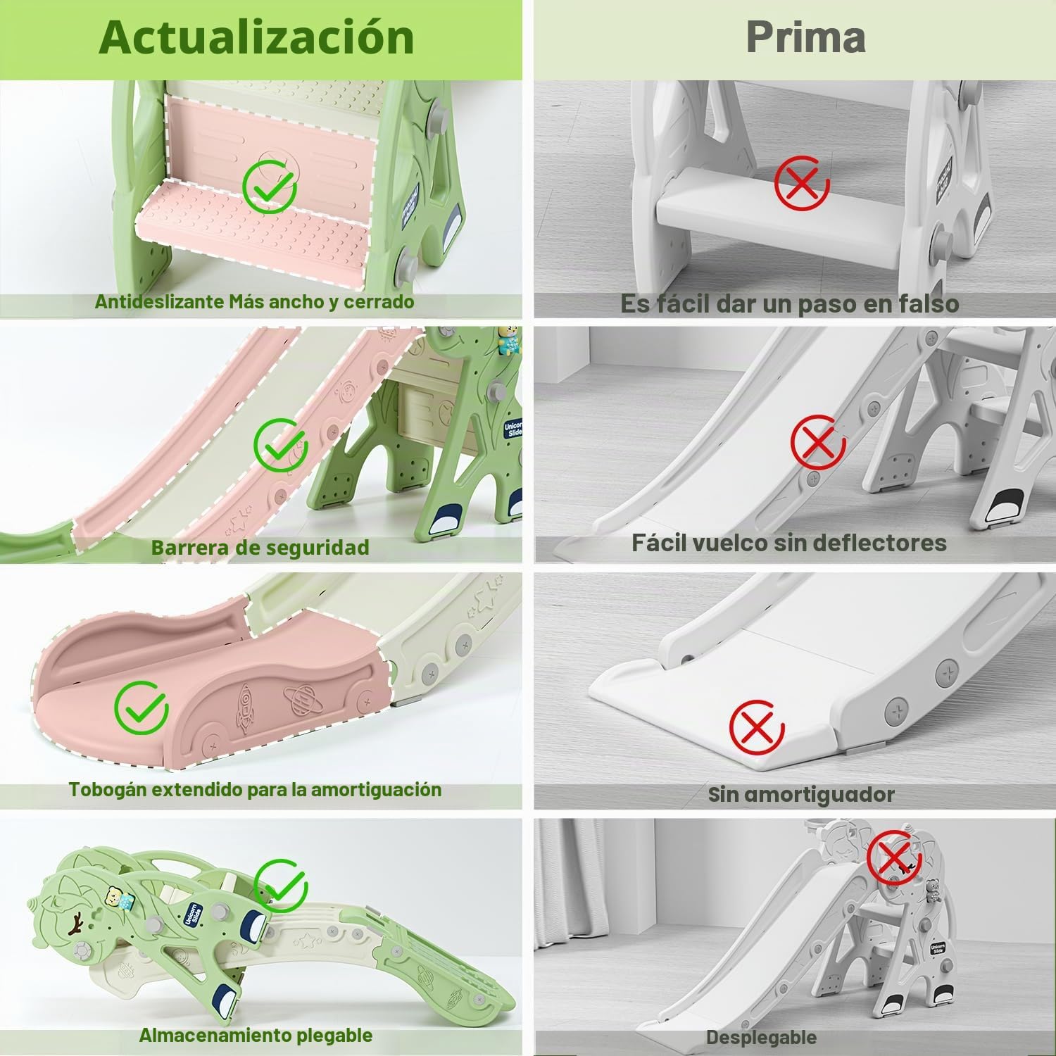 Zkiprm Tobogán Alargado Plegable 142CM, Toboganes Infantiles Exterior con Peldaños Totalmente Cerrados, Canasta de Baloncesto, Juguetes, Toboganes Infantiles para Interior y Exterior De 1 a 3 años