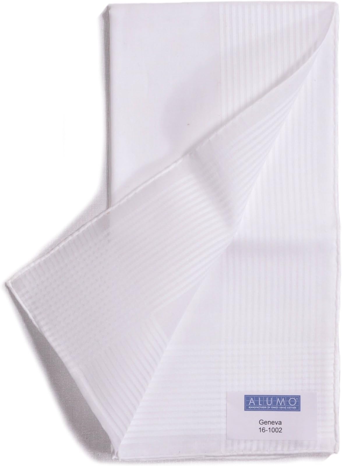 Four-Pack Finest Hand Rolled Swiss Cotton Handkerchiefs by Alumo