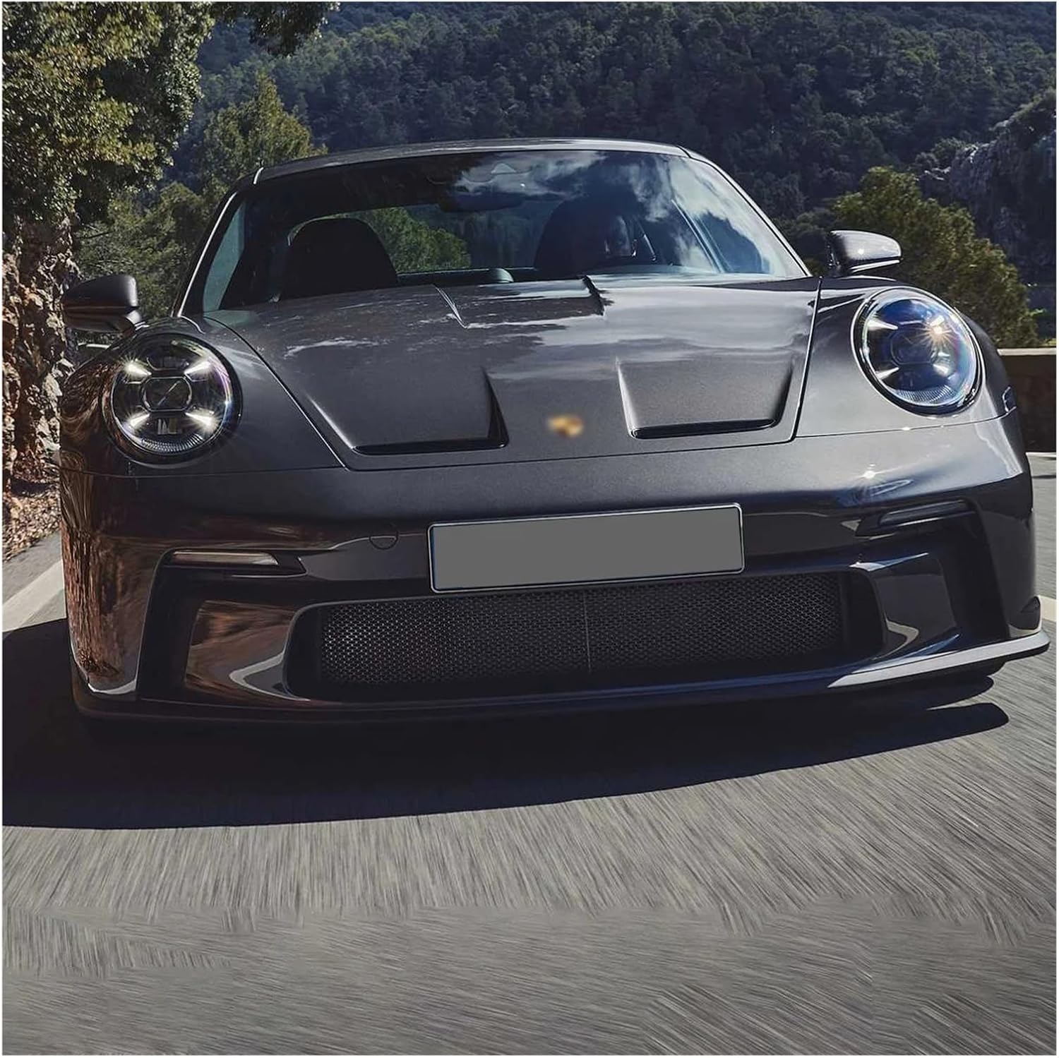 Car Lights Full LED Front Lamps Compatible For Porsche 911 2012-2018 PDLS Matrix Laser Headlights Assembly 991 Signal Lamp(Right-Hand Drive Car,For 991.2)