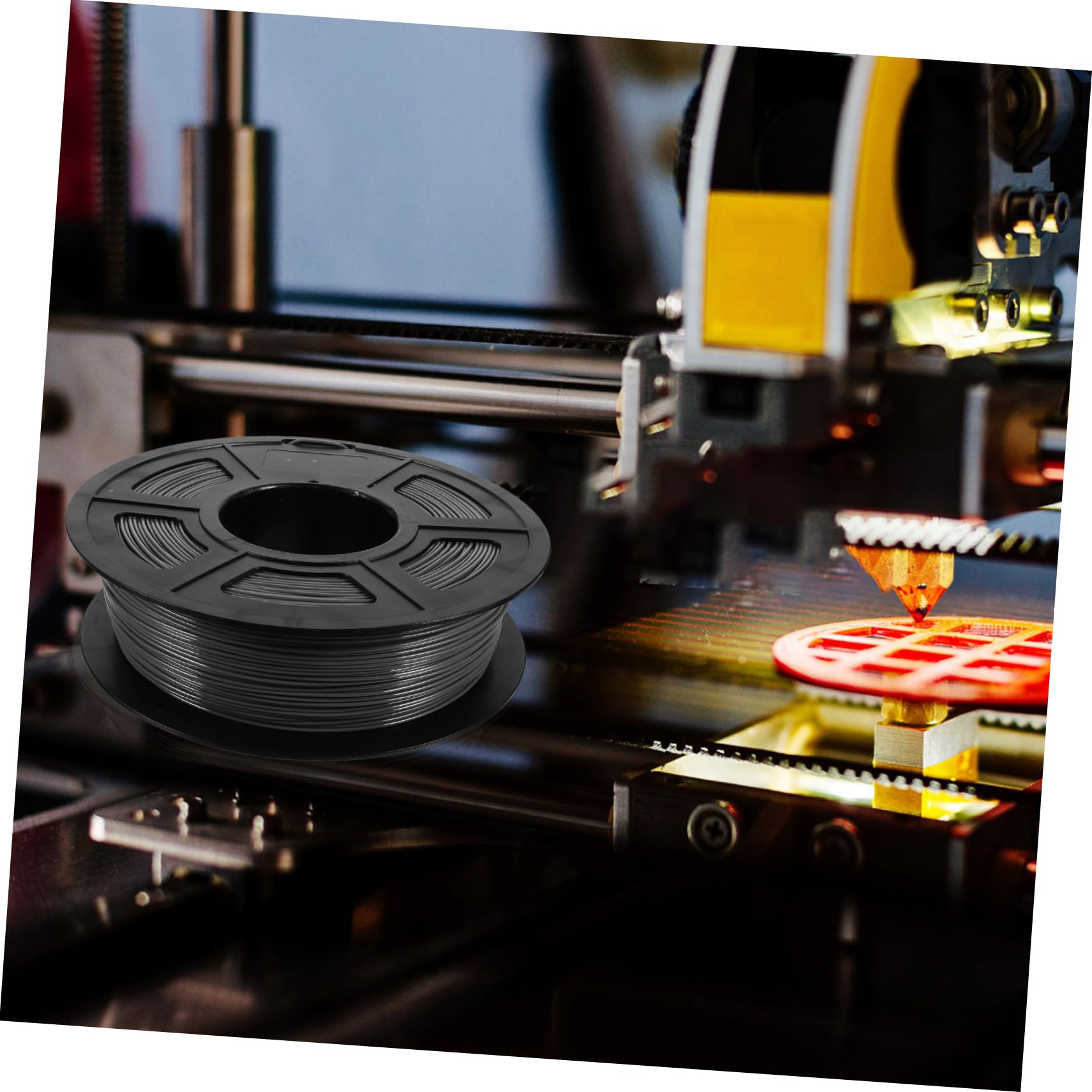 PartyKindom Filament Pla Pour Imprimante Bobine De Consommable De Précision Dimensionnelle
