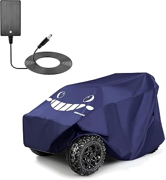 ANPABO 24V Battery Charger for Kids Ride On Toys Car & Green Waterproof Kids Ride-On Toy Car Cover