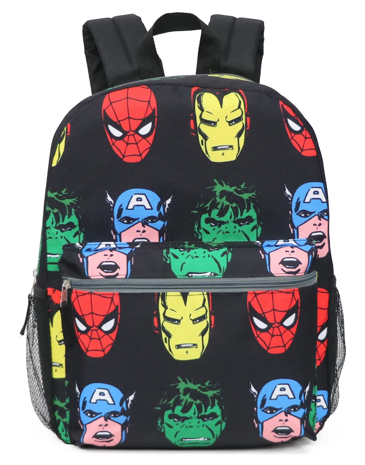 MarvelAvengers Kids Full Size All Over Print 16" Comic Backpack