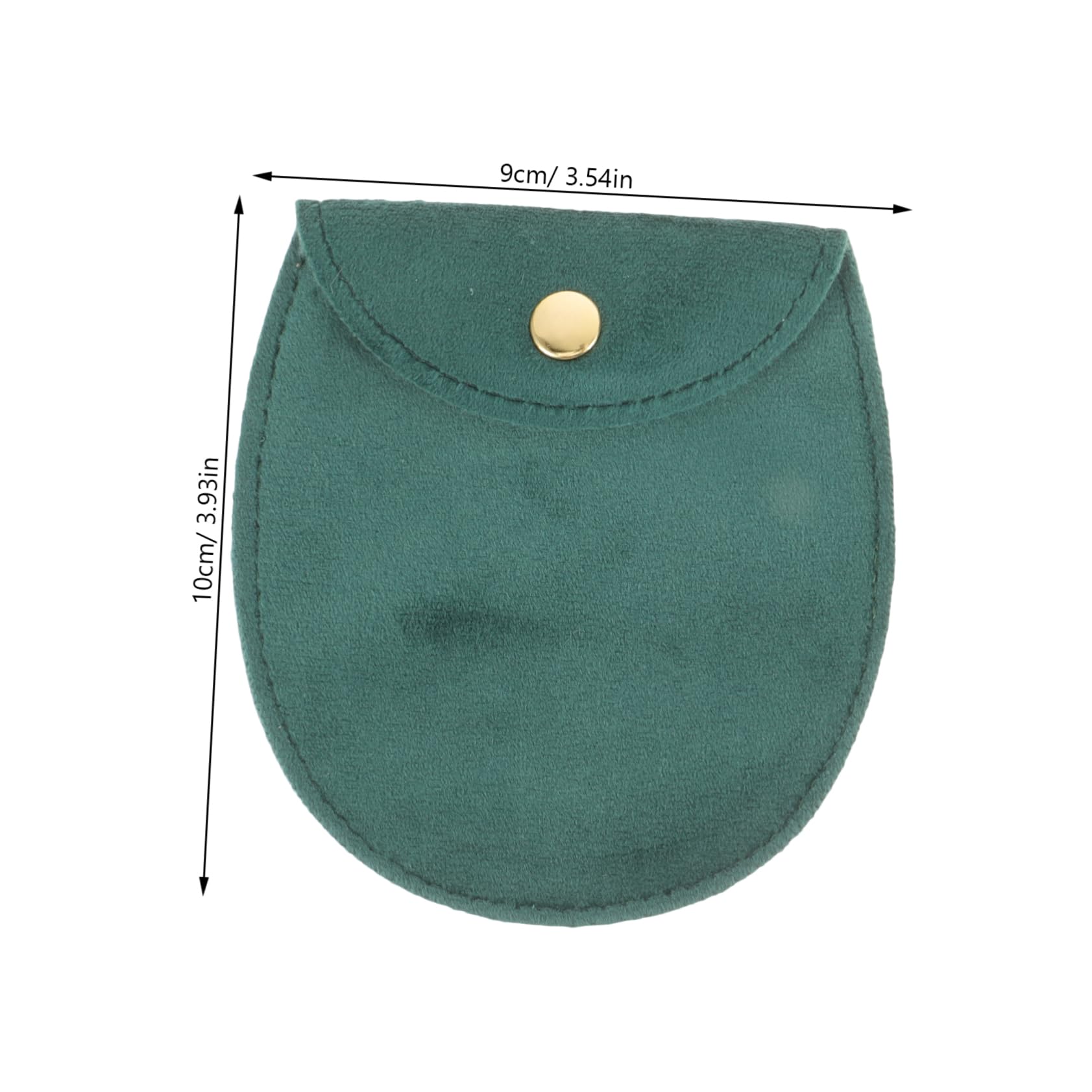 FOMIYES 2Pcs Retro Pouch Portable Pocket Watch Storage Bag Thickened Double Sided Design for Protecting Pocket Watches present for Collectors and Travelers