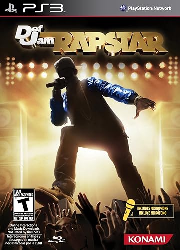 Konami 25121 Def Jam Rapstar Bundle - PlayStation 3