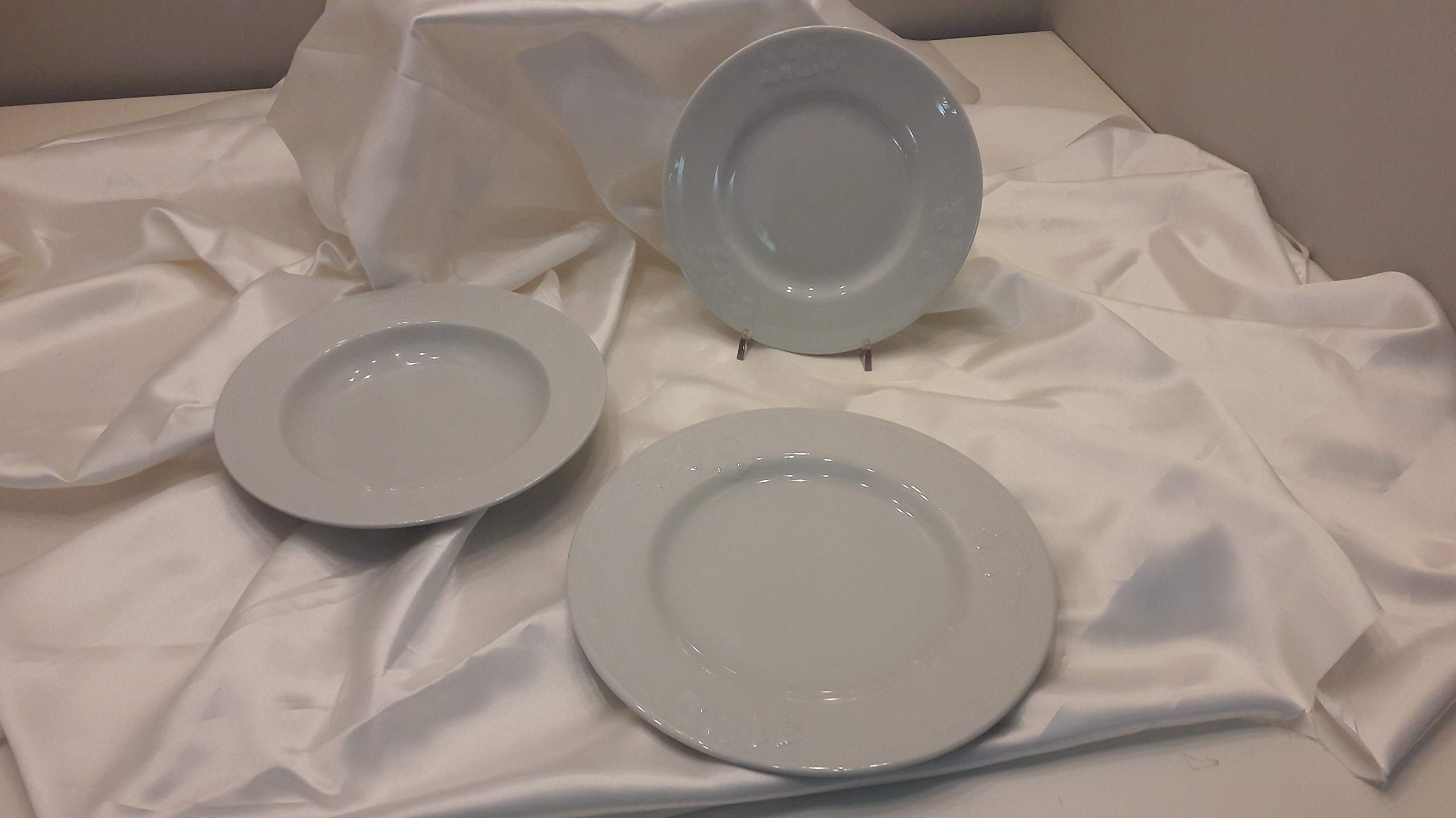 Set 12 Piatti Fondi Porcellana cm 23 EDERA