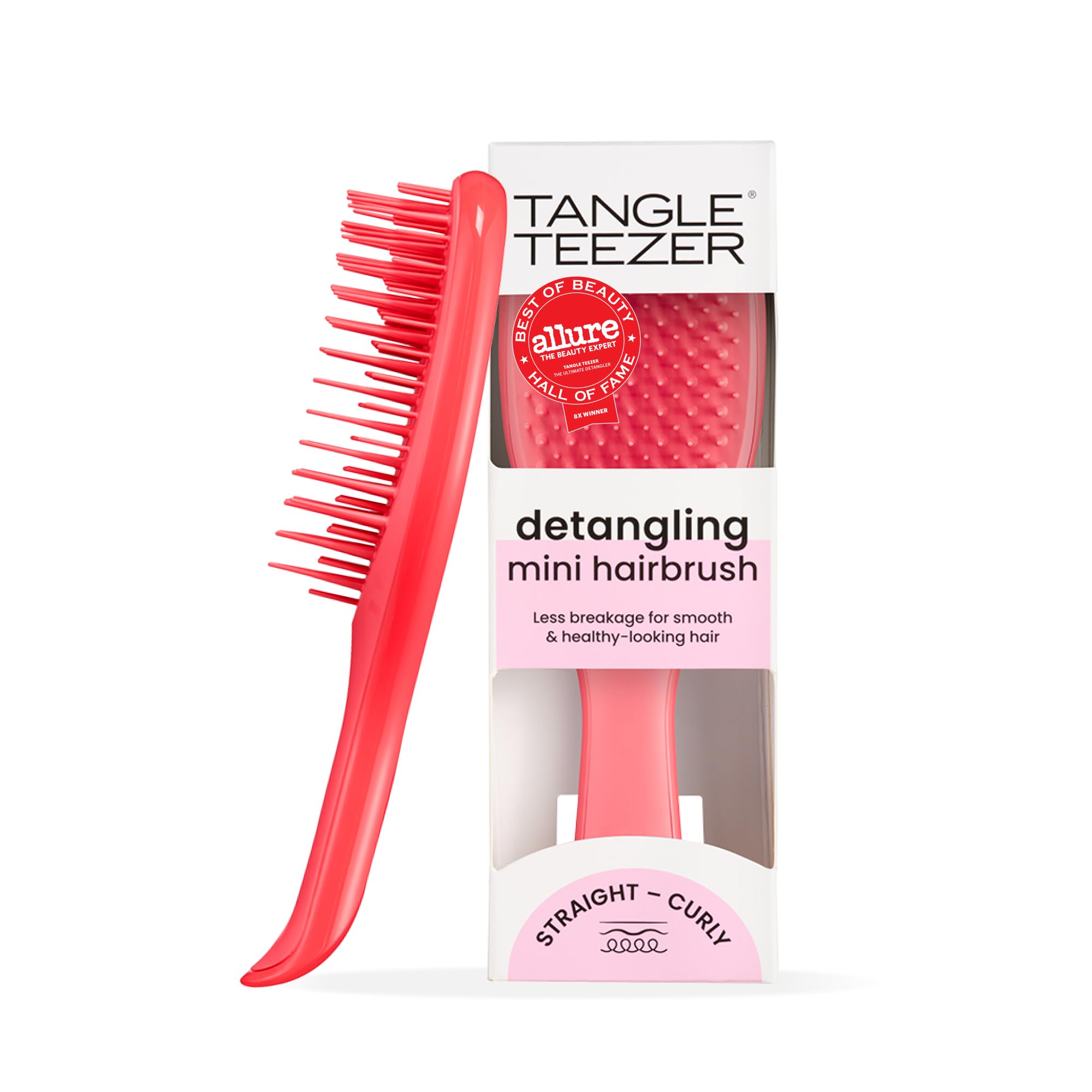 Tangle Teezer The Ultimate Detangler Pink Punch Mini Boy Saç Fırçası-Tarak