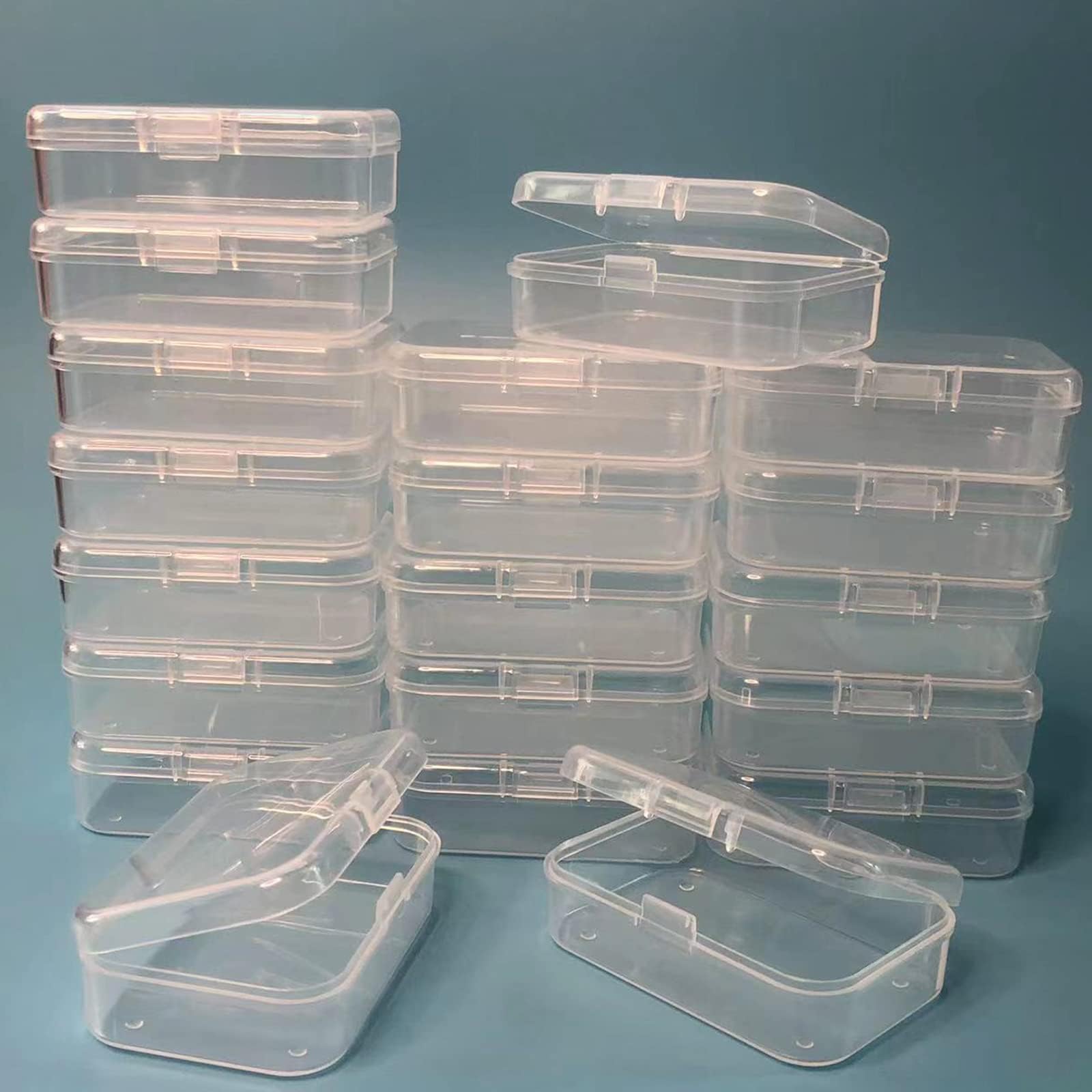Wotermly Small Pill Box with 3 Compartments, Cute Portable Travel Daily Pill Box Organizer Case, Small Portable Pill Case (12) (20)