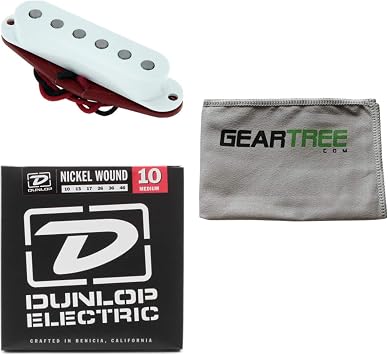 Bare Knuckle Boot Camp True Grit Strat Single Coil Pickup White - Bridge w/Poli