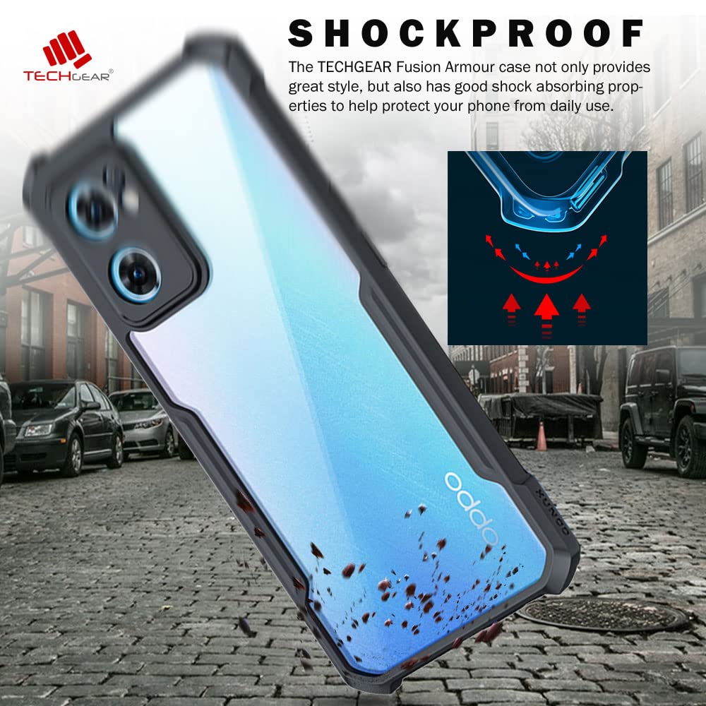 TECHGEAR Tough Case For Oppo Find X5 Lite 5G [Fusion Armour] Premium - View #9