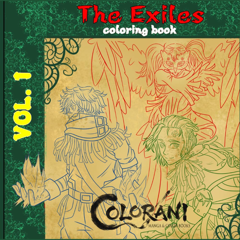 The Exiles: coloring book