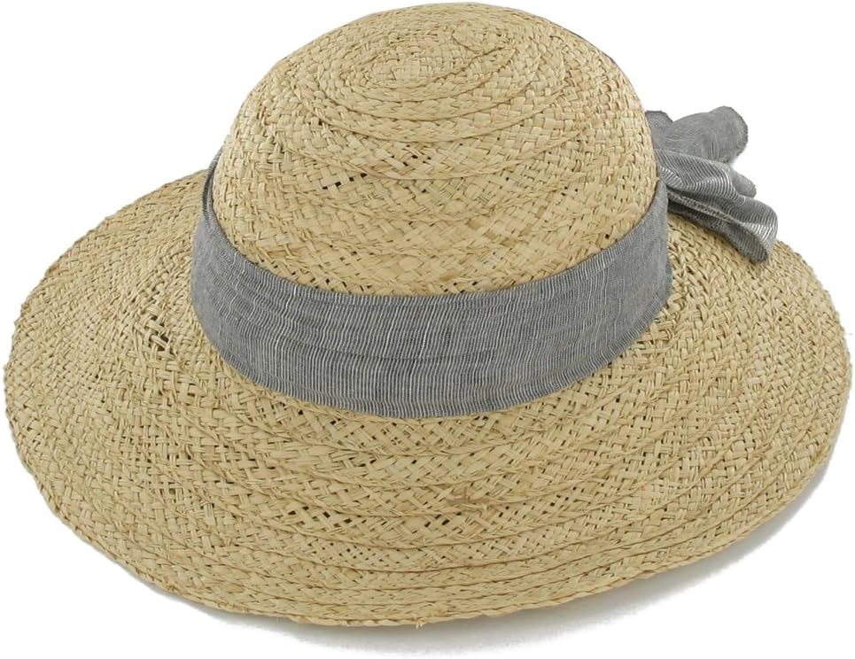 Belfry Aspen Big Downturn Brim Raffia Straw Hat