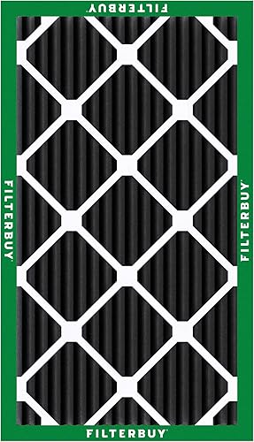 Miniatura 8 de Filterbuy Filtro de aire MERV 8 de 16 x 30 x 1 pulgadas (paquete de 3), filtros de aire plisados para calefacción, calefacción, aire acondicionado,