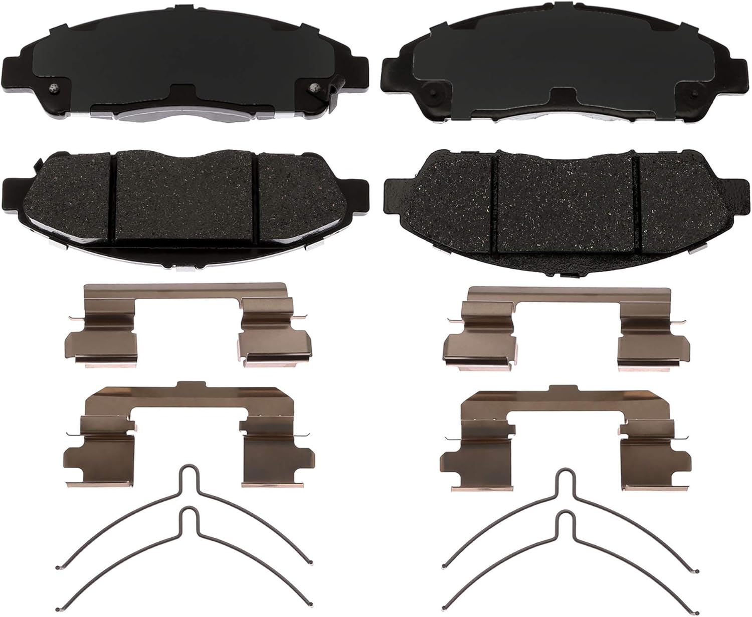 ACDelco Gold 17D1896CH (19365986) Ceramic Front Disc Brake Pad Set