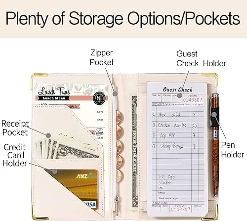 Miniatura 3 de Libro de camarero de fiesta de vino tinto con uva morada, libros de camarero de gran volumen para camarero con alcohol, libro de camarero de cuero