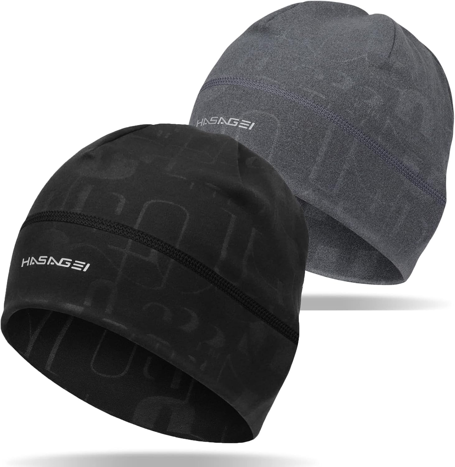 HASAGEI Skull Caps Beanies for Men & Women, Elastic Thermal Running Hat, Windproof Cycling Cap Helmet Liner Soft Beanie Hat