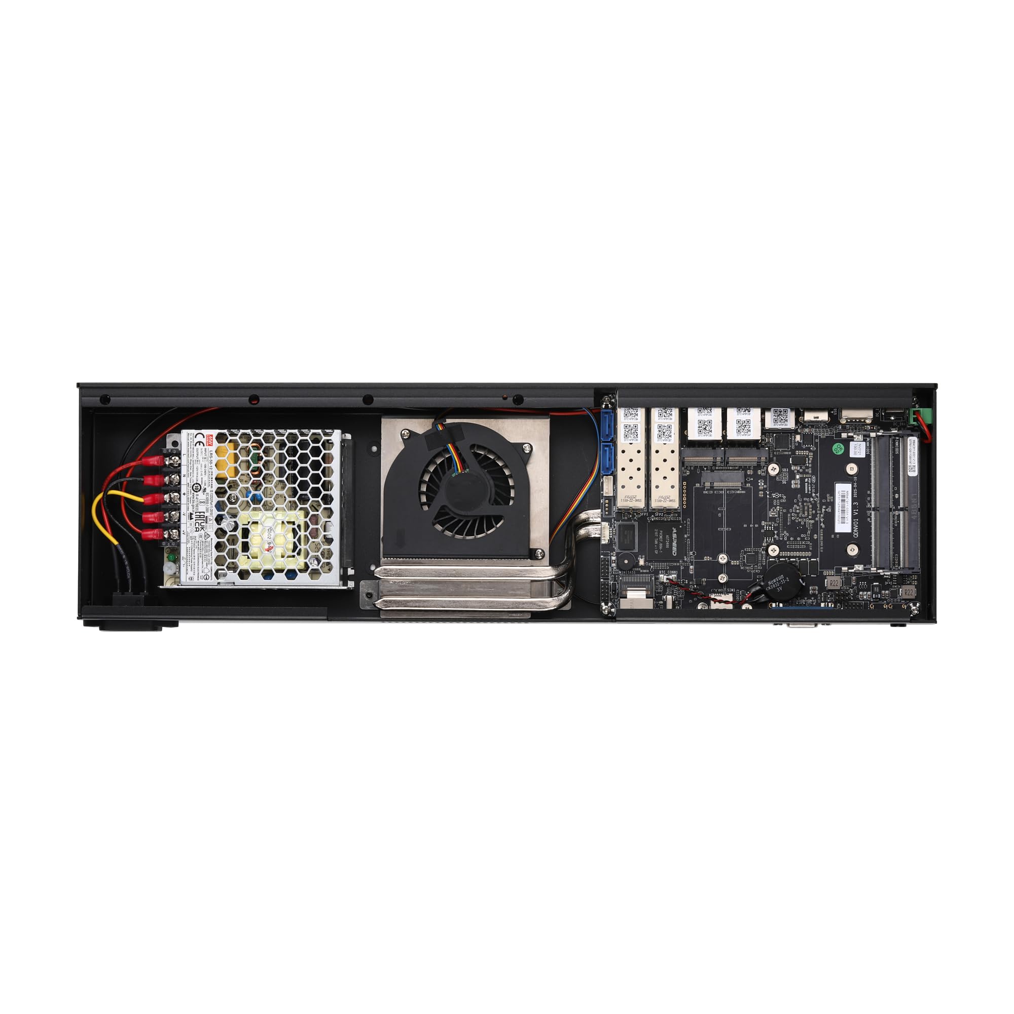 Snapklik.com : 1U 5X 2.5G LAN 4 SFP+ Barebone System Desktop Router ...