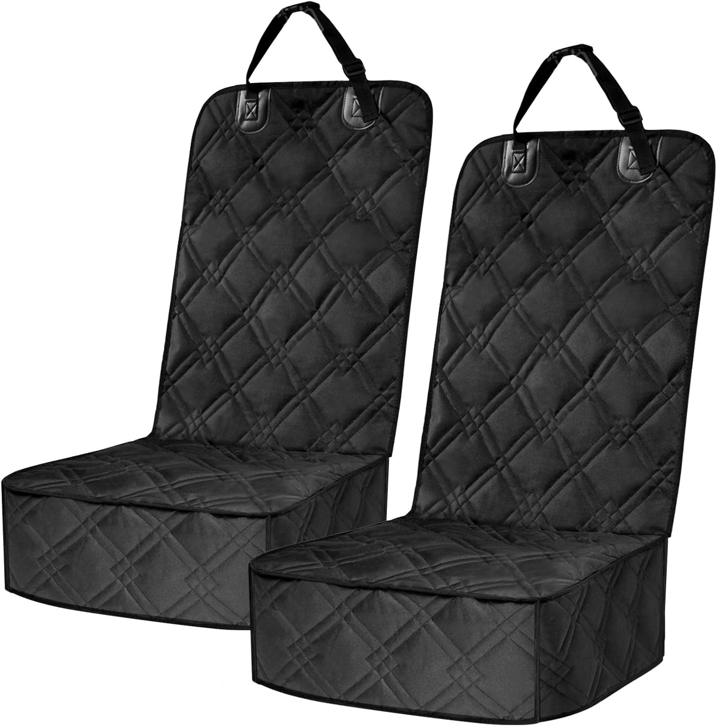 ATCHSAMA 2 Pack Dog Car Seat Front Seat Covers Waterproof Heavy Duty Car Seat Covers